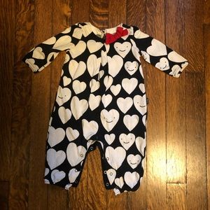 Baby Gap Heart Romper 3-6 months